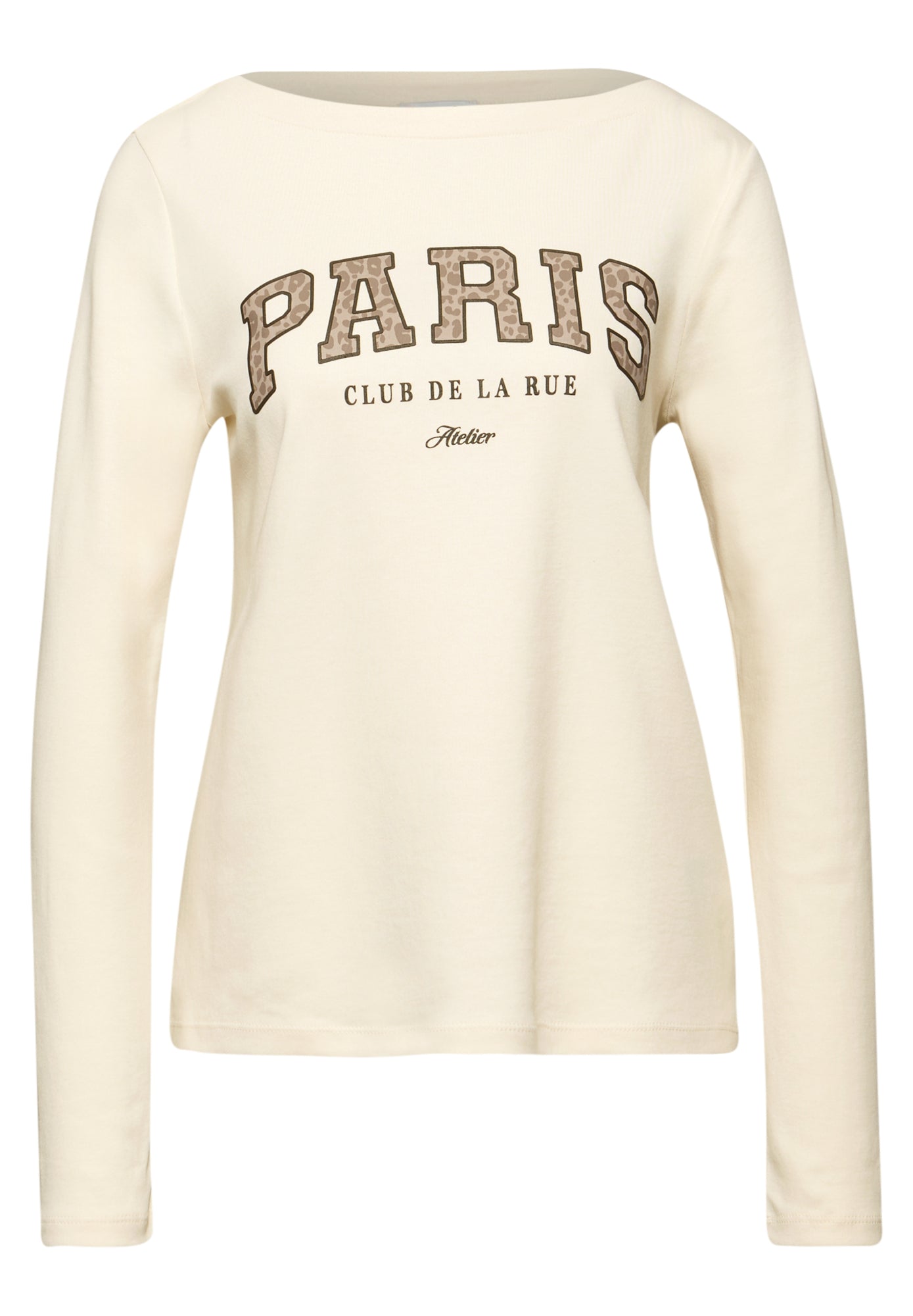 Street One Langarmshirts  beige