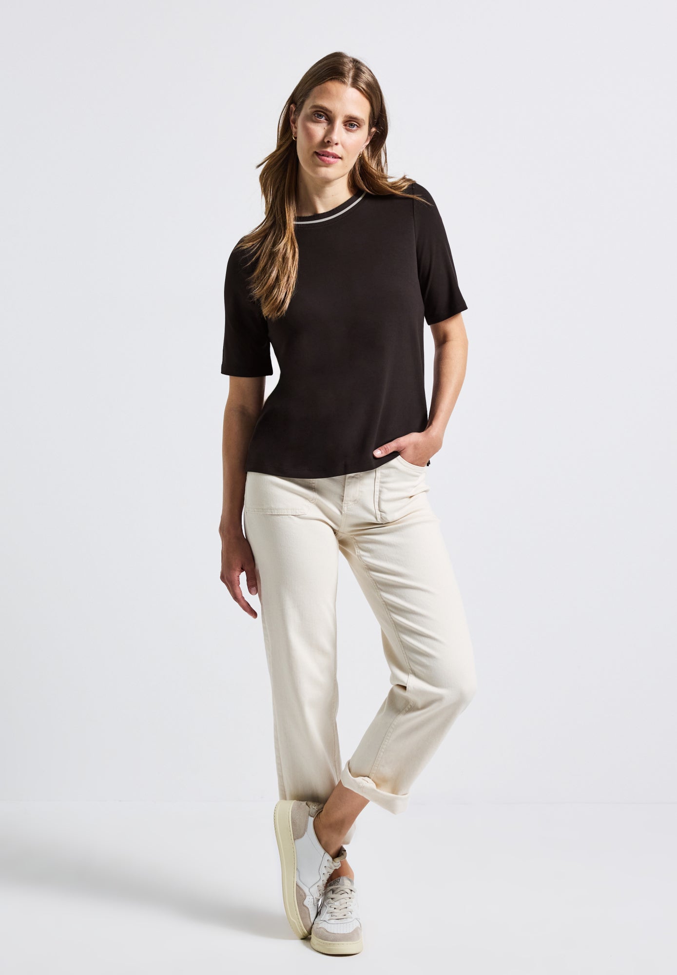 Street One T-Shirts  braun