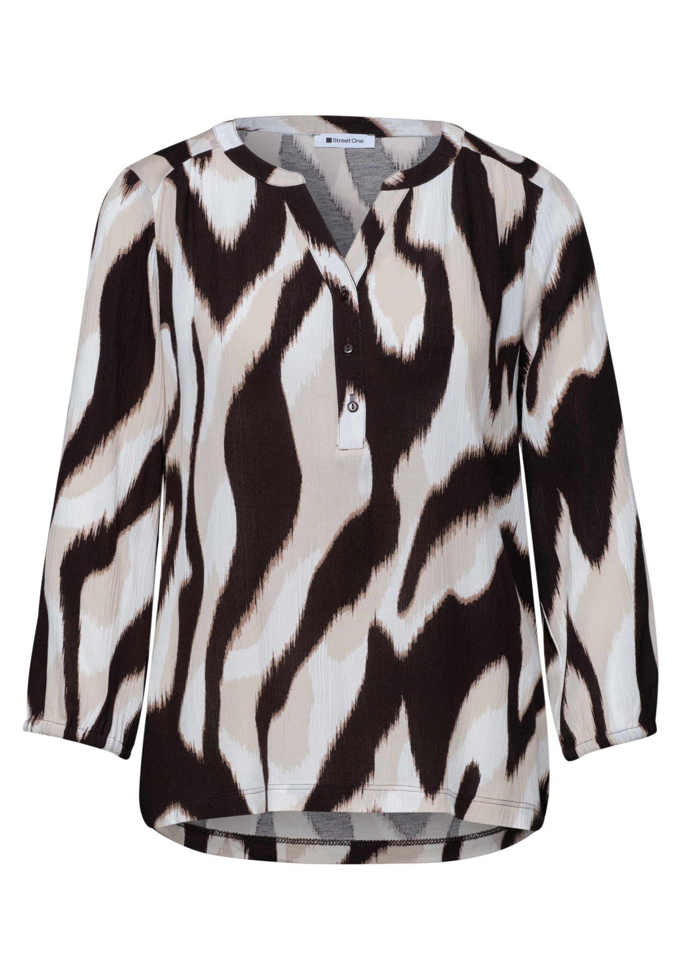 Street One 3/4-Shirts  braun