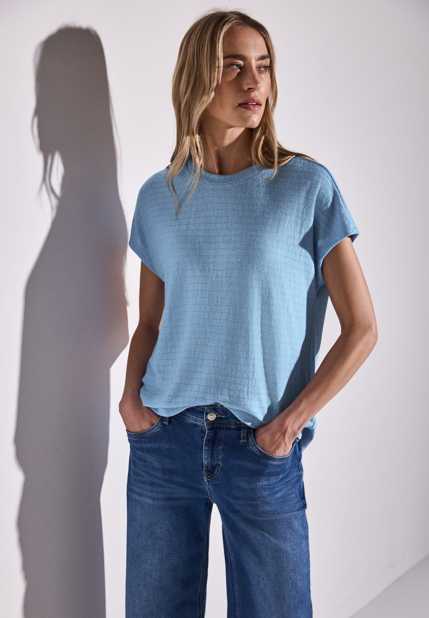 Street One T-Shirts  hellblau