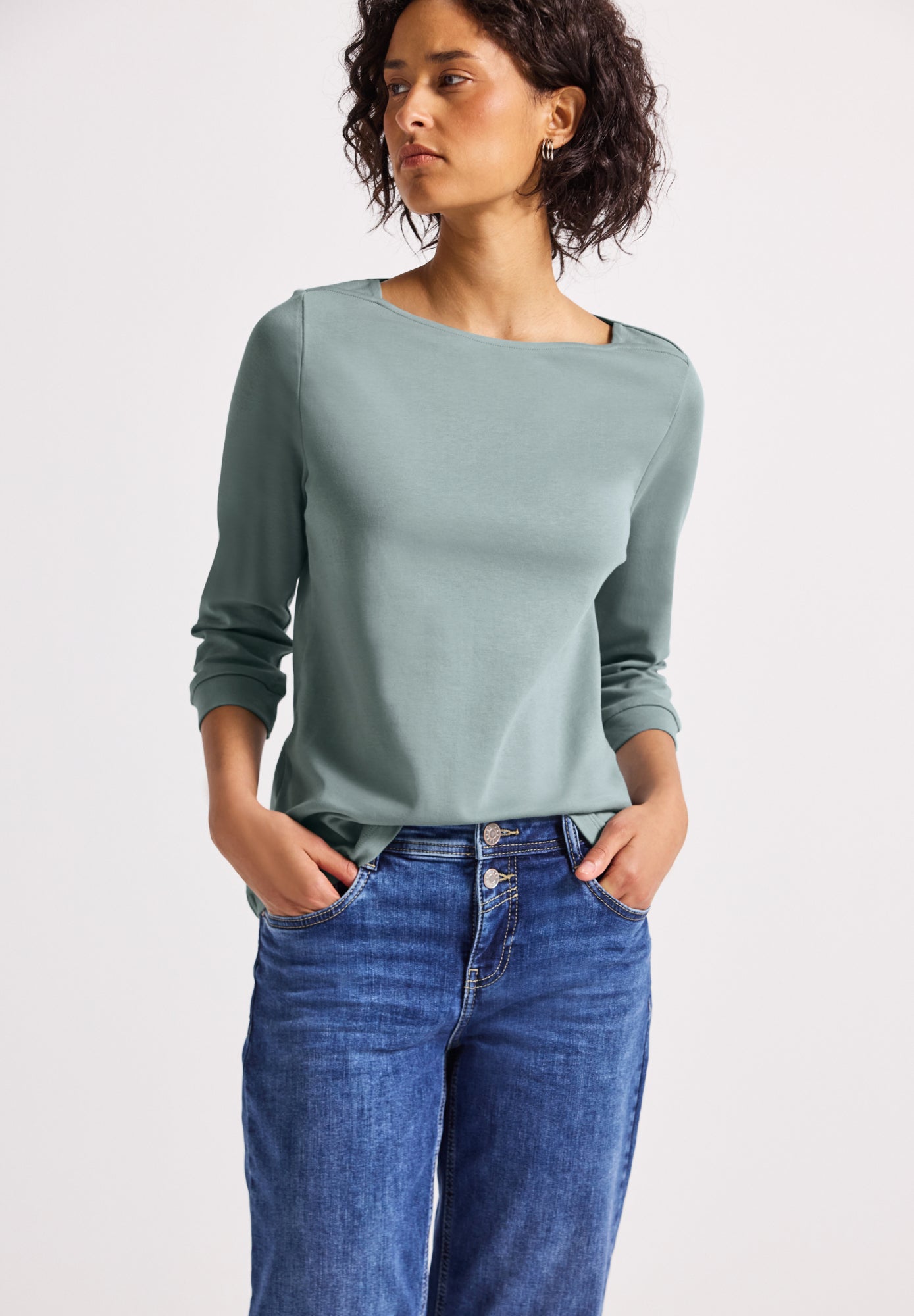 Street One 3/4-Shirts  blau