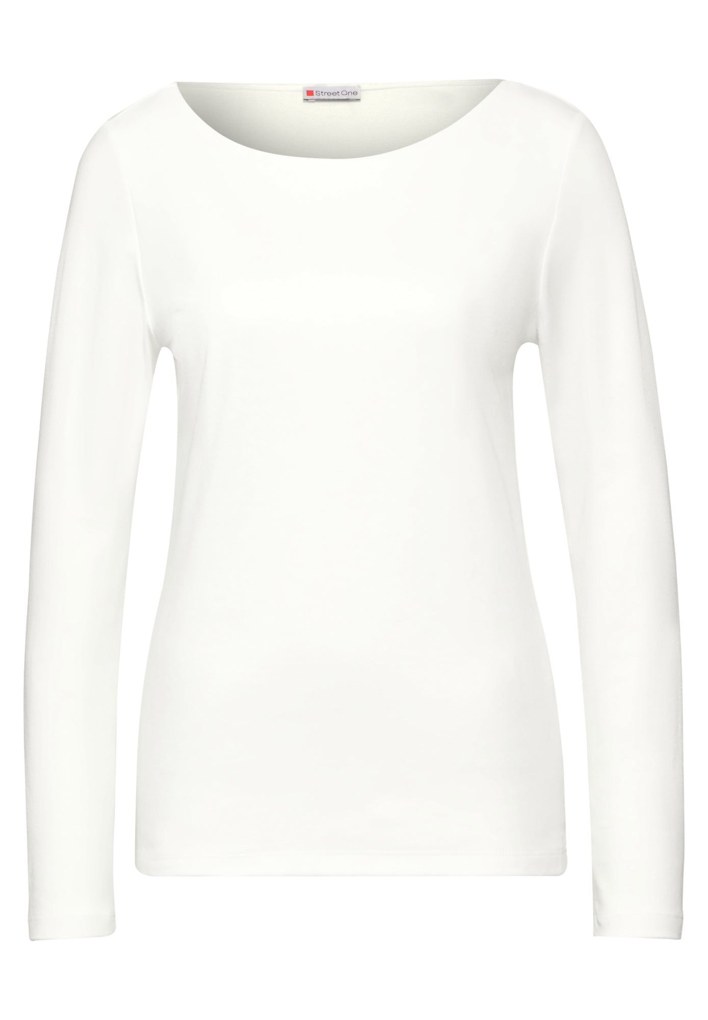 Street One Langarmshirts  weiß