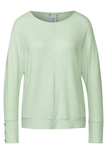 Shirt mit breiten Bündchen