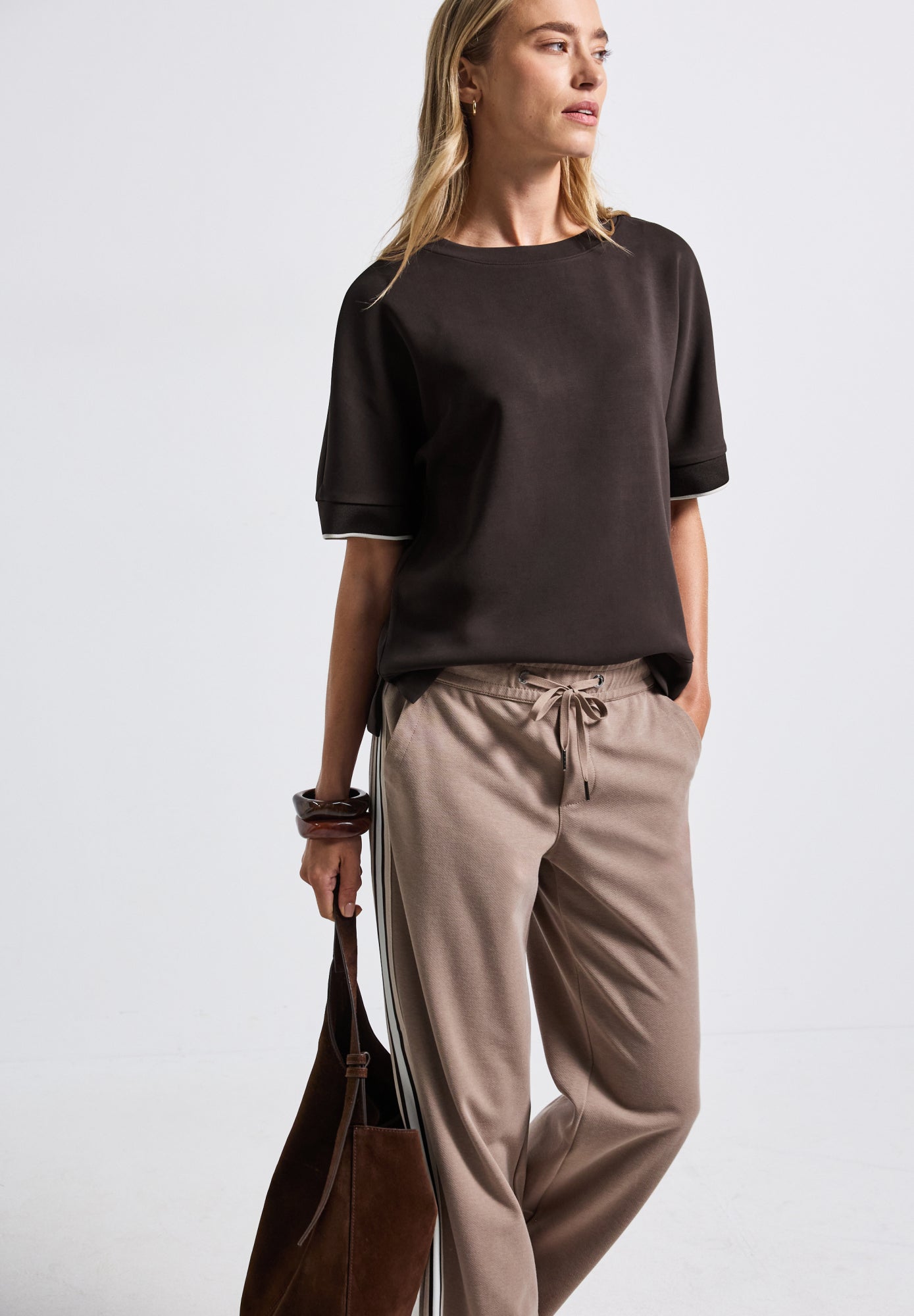 Street One T-Shirts  braun