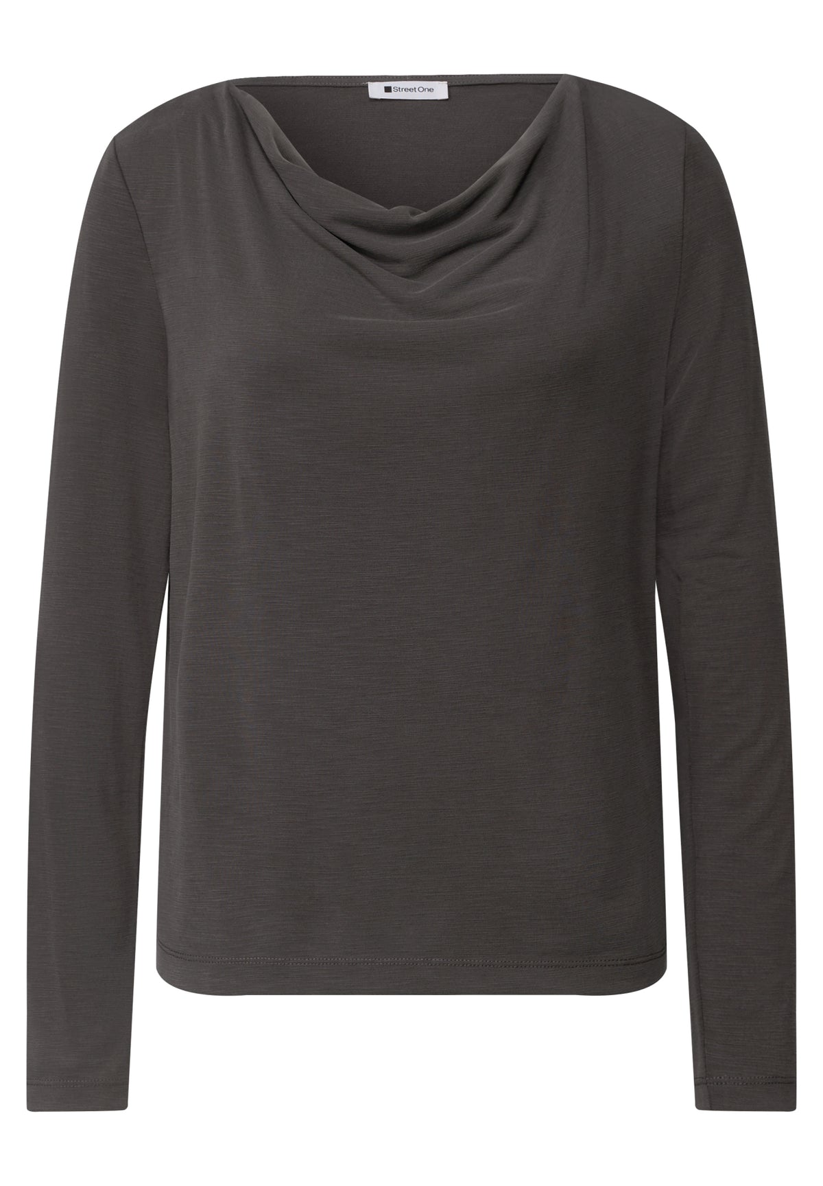 Street One Langarmshirts  braun