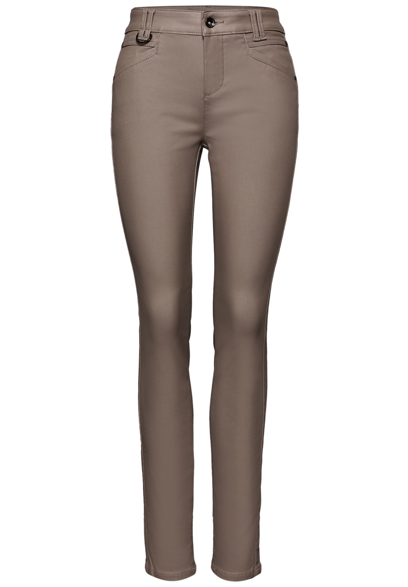 Street One Skinny, Slim  braun