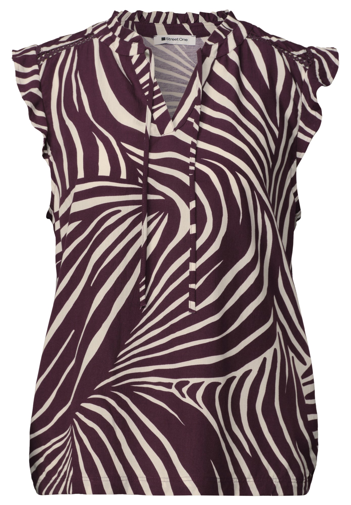 Street One T-Shirts  bordeaux