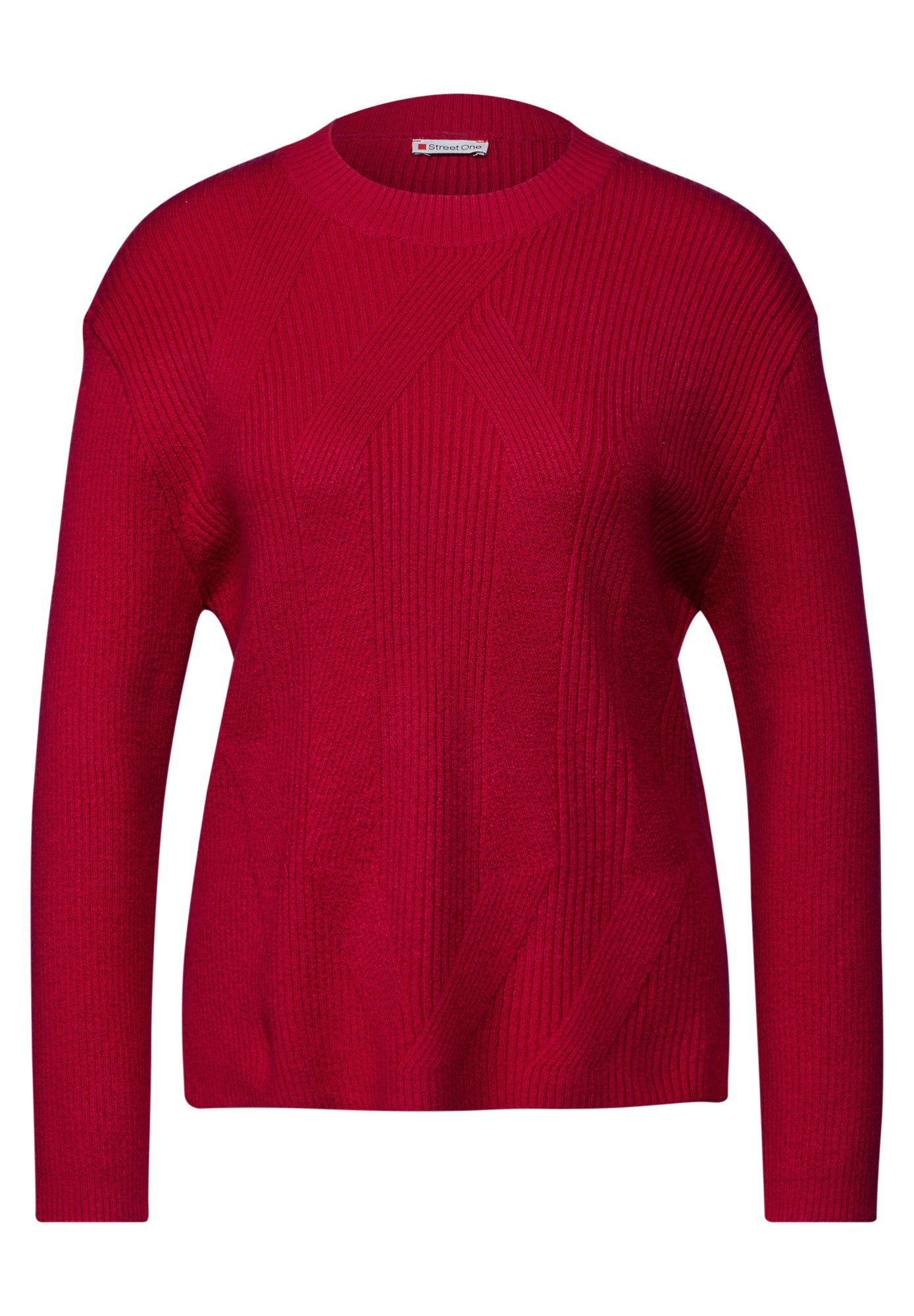 Street One Pullover  rot