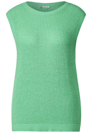 Strickpullunder in Unifarbe