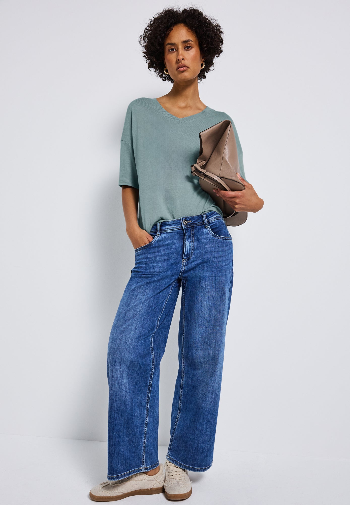 Street One T-Shirts  blau