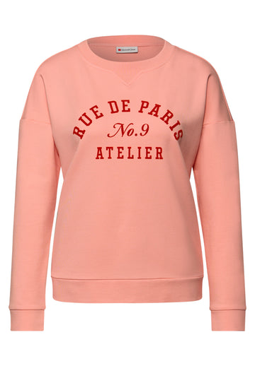 Sweatshirt mit Frontprint