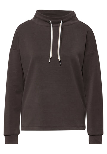 Sweatshirt mit Stehkragen