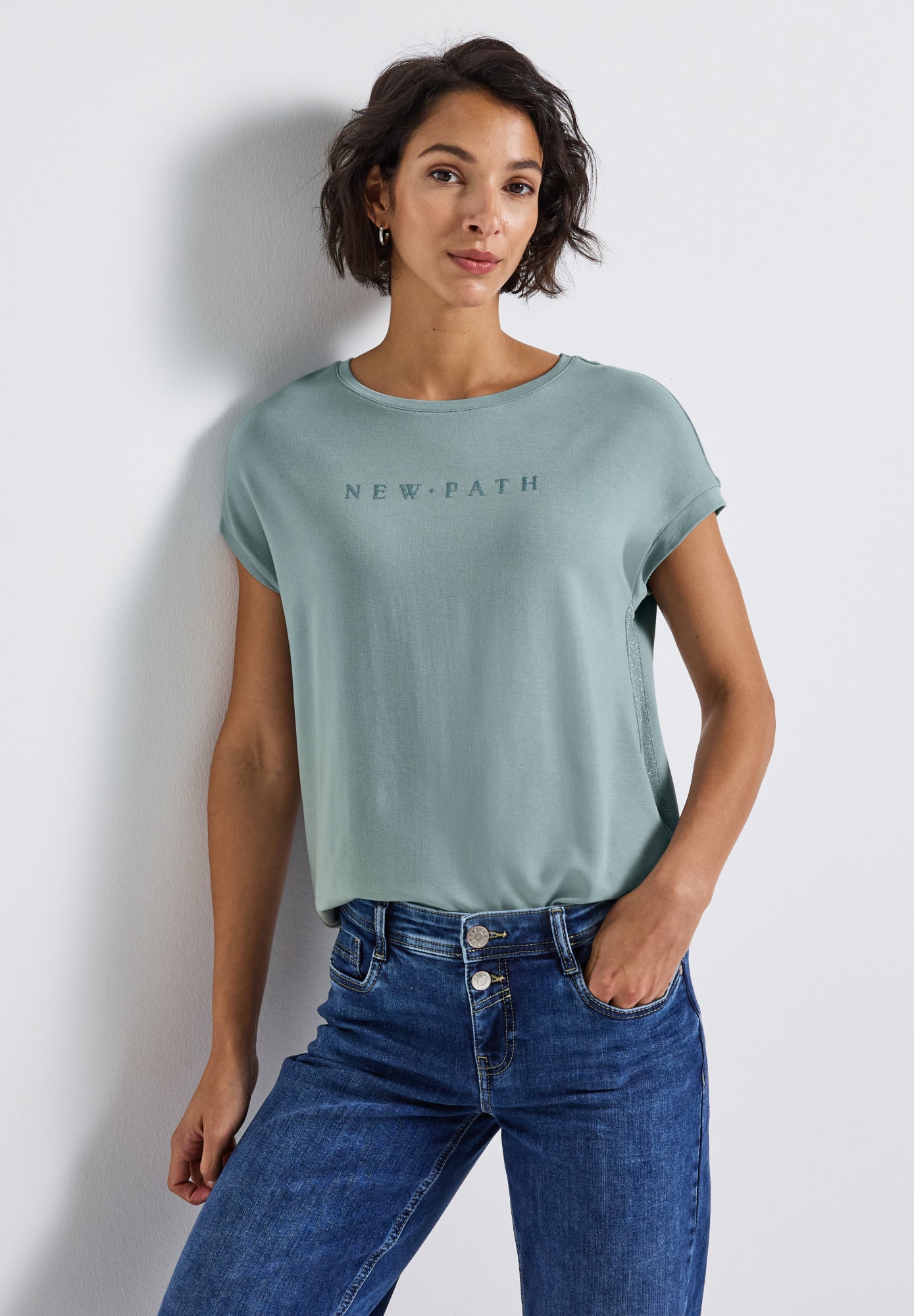 Street One T-Shirts  blau