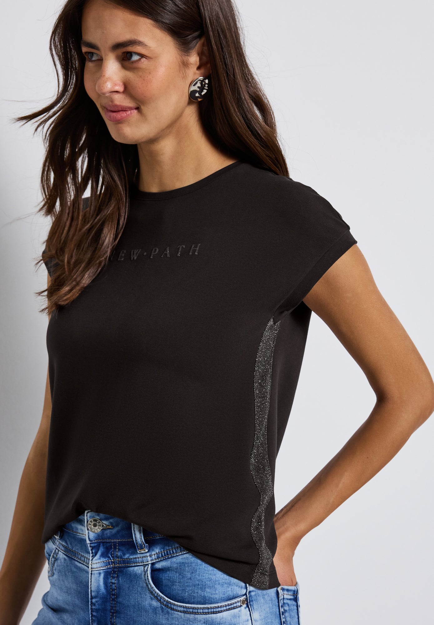 Street One T-Shirts  braun