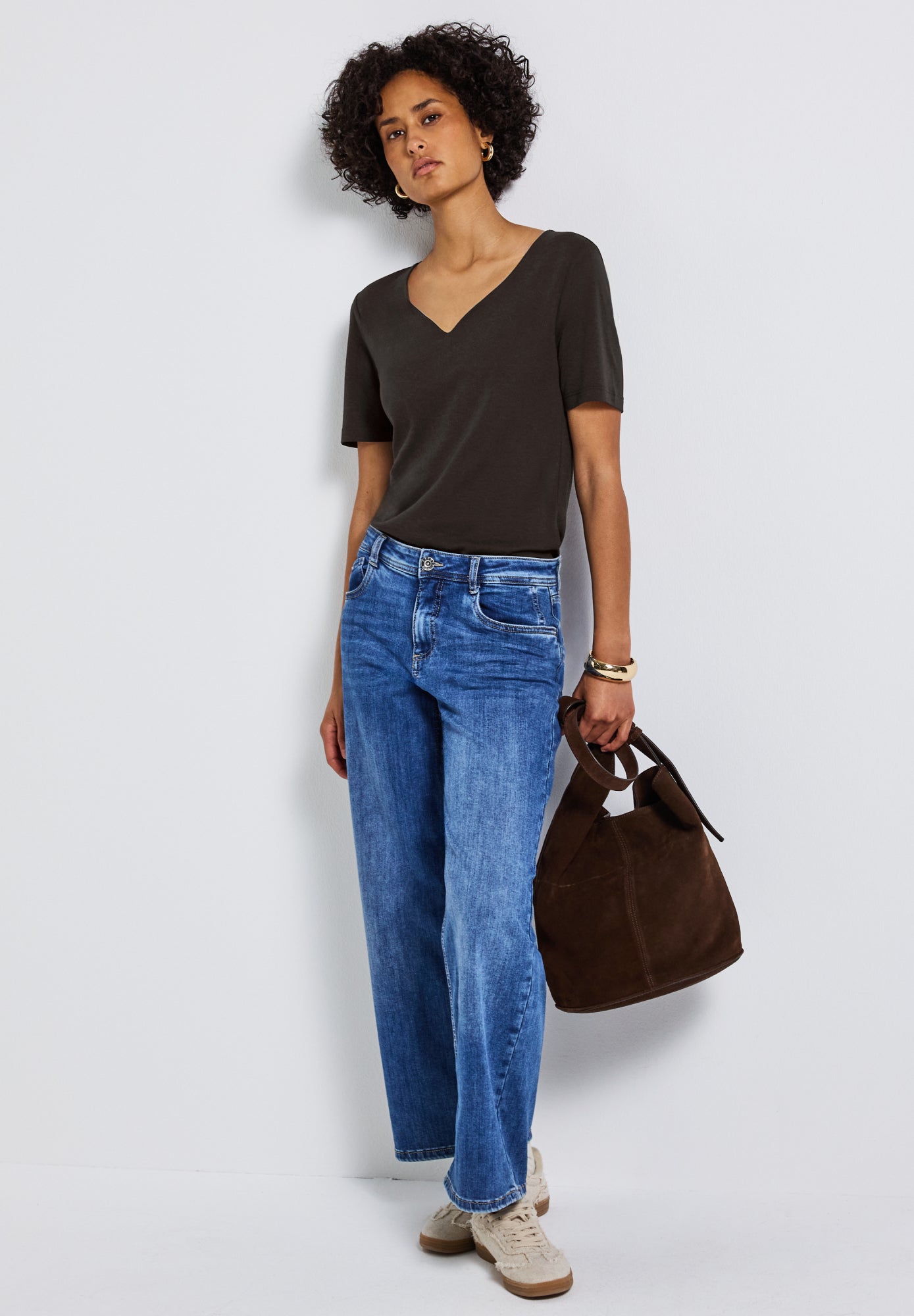 Street One T-Shirts  braun