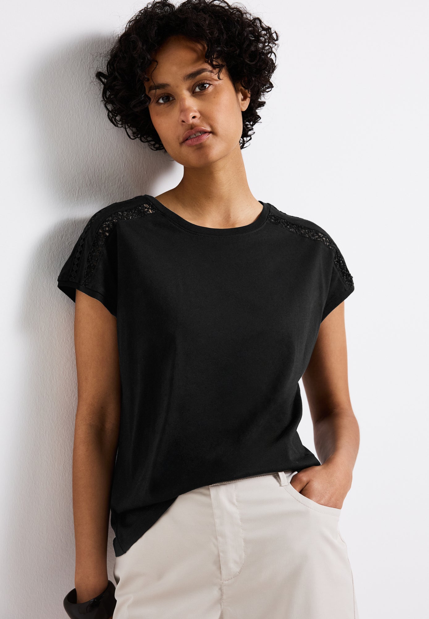 Street One T-Shirts  schwarz