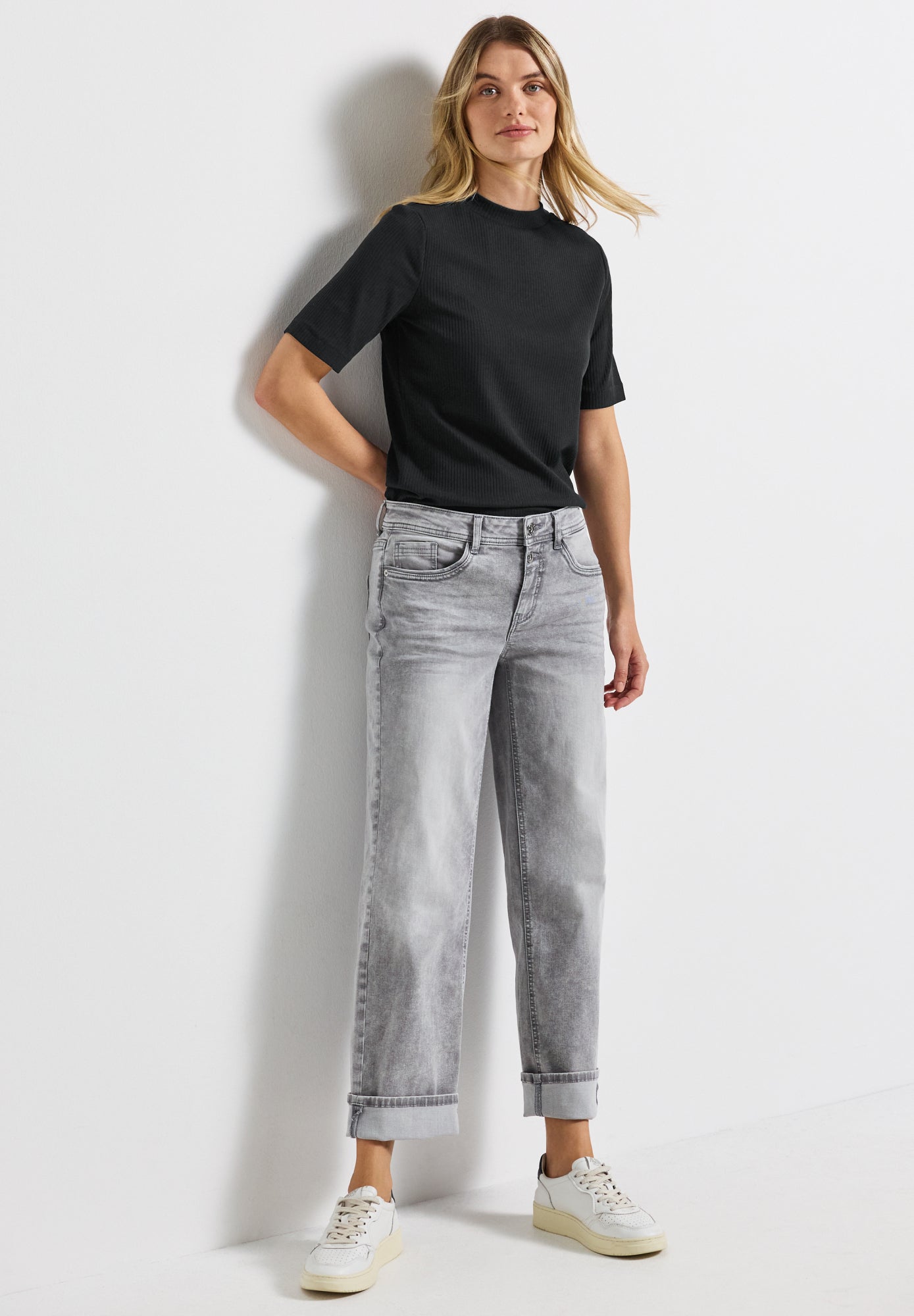 Street One T-Shirts  schwarz