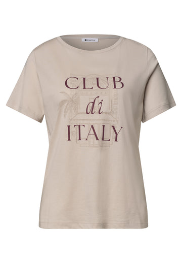 T-Shirt mit Rundhals und Artwork