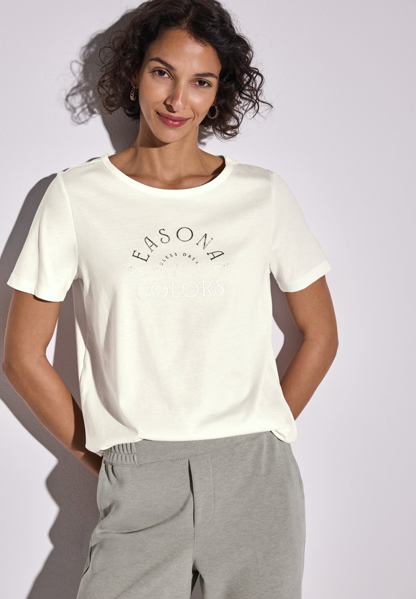 Street One T-Shirts  weiß
