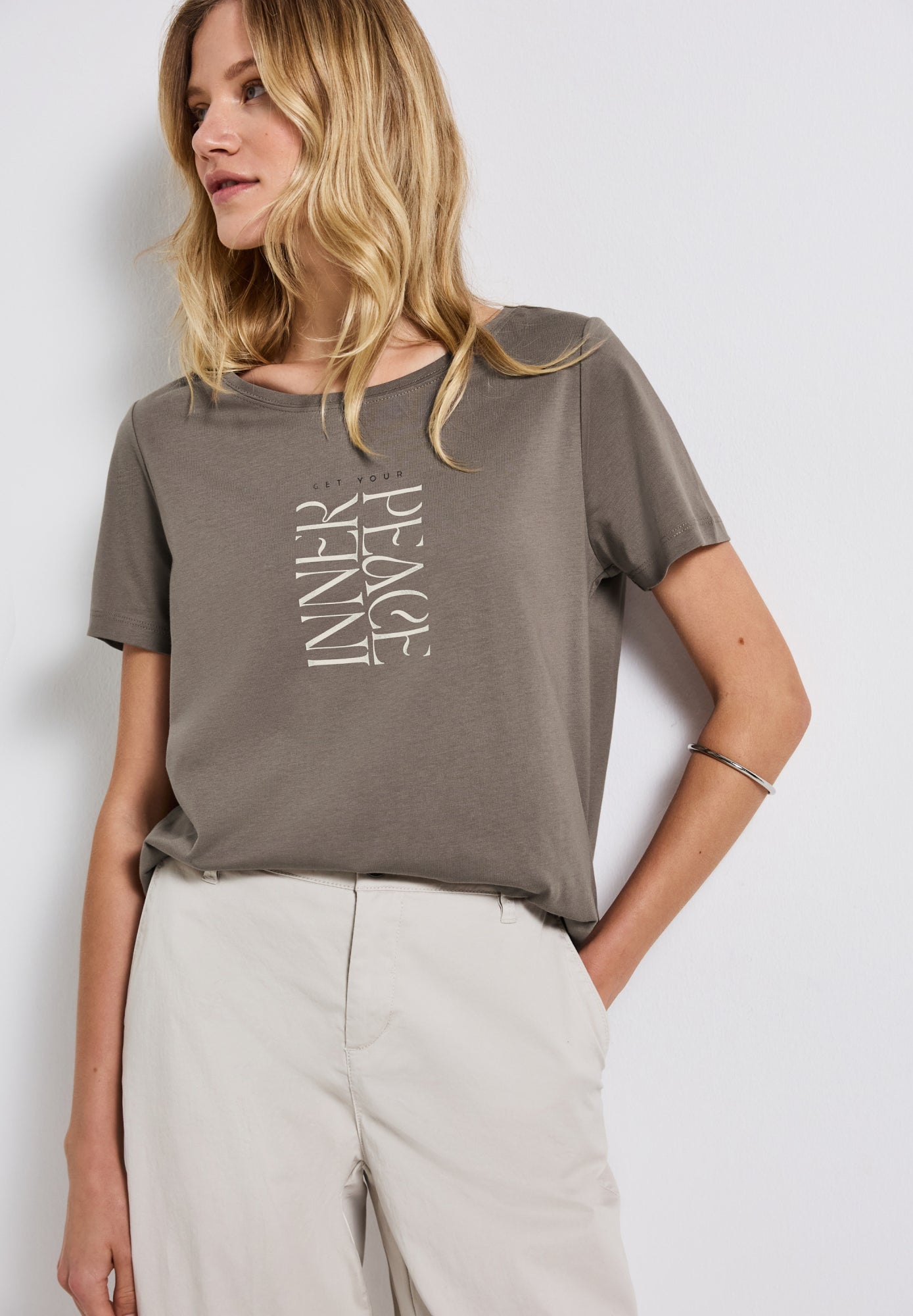 Street One T-Shirts  braun