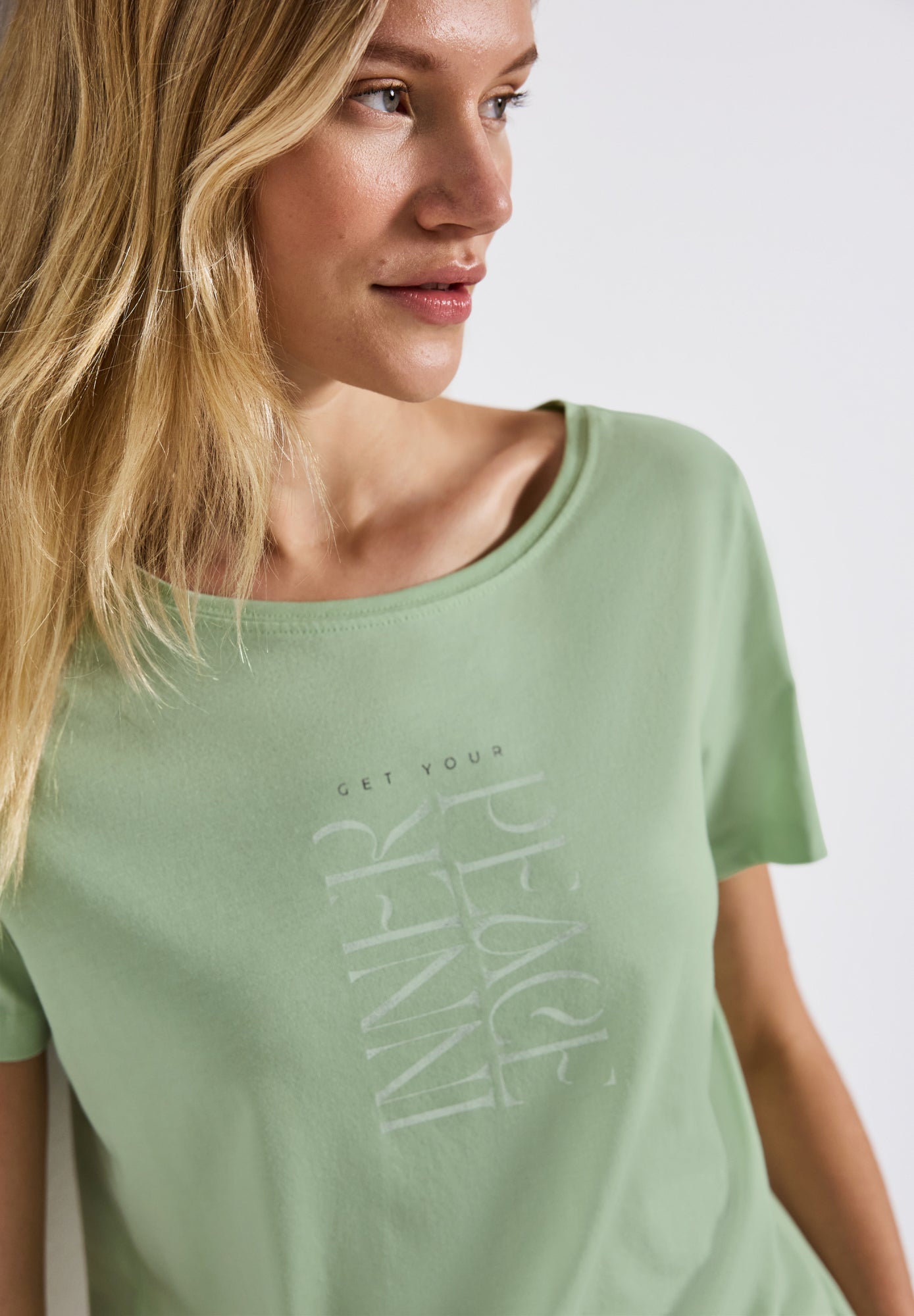Street One T-Shirts  hellgrün