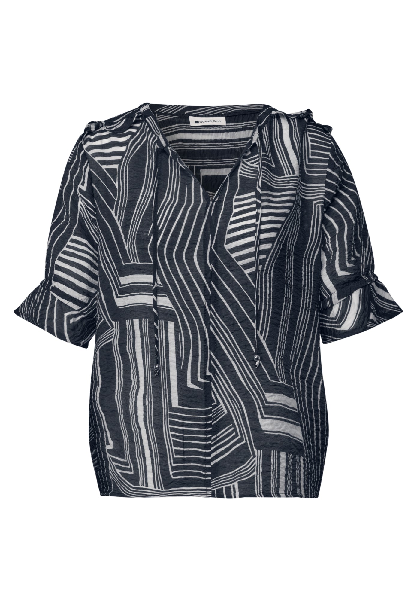Street One Blusen  dunkelblau
