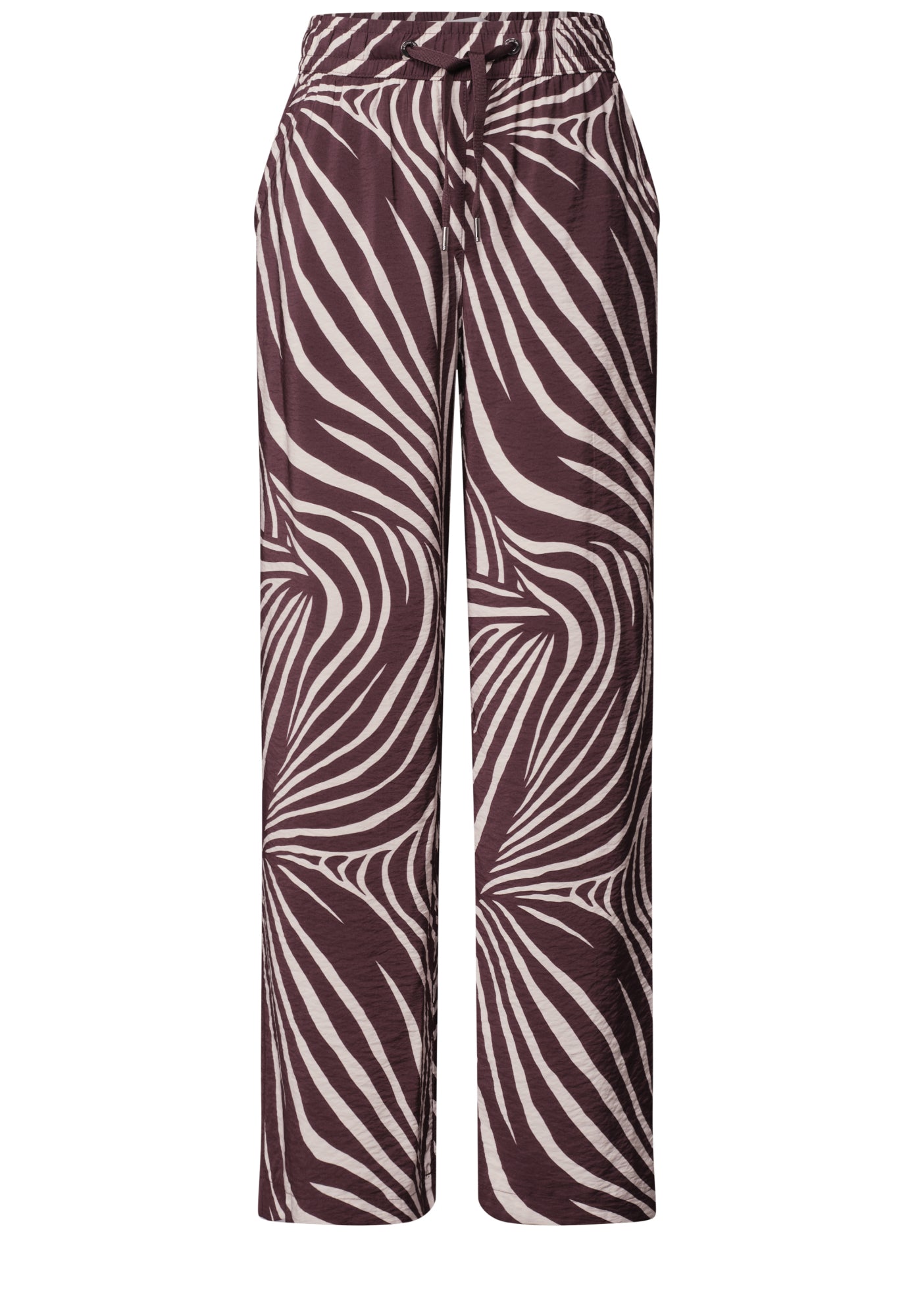 Street One Hosen  bordeaux