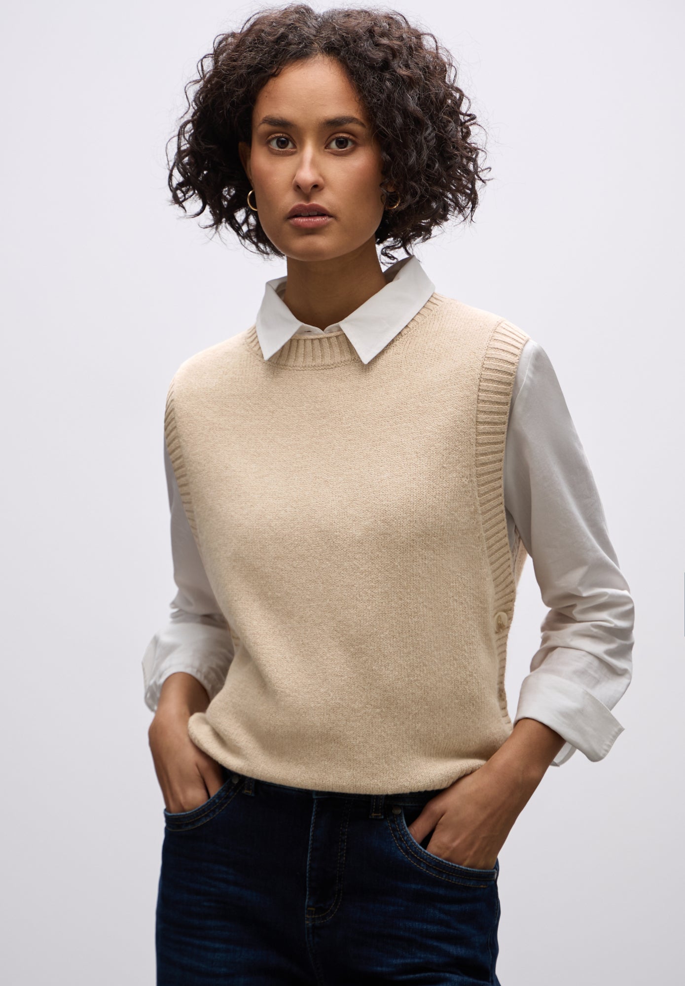 Street One Pullover  beige