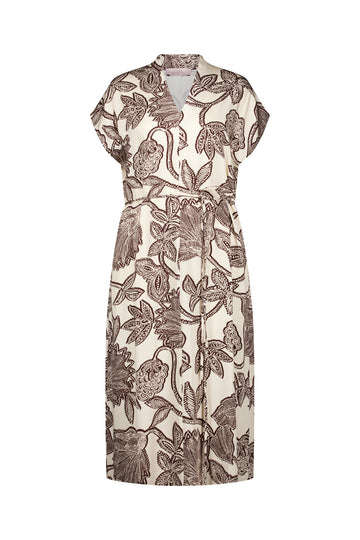 Andra Flower Maxikleid