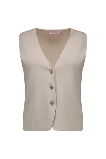 Fenna knitted gilet