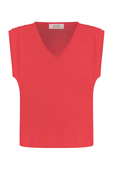 Leona V-Ausschnitt top