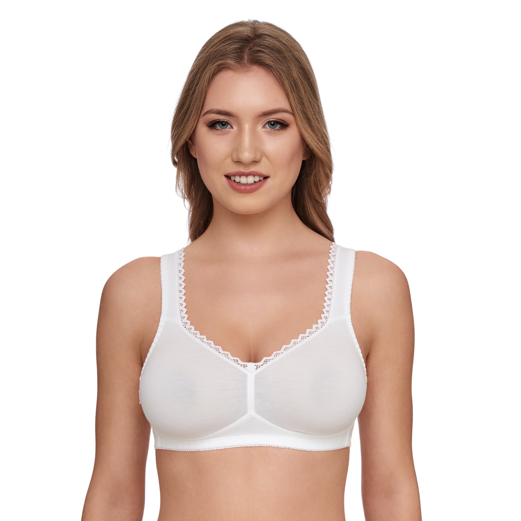 Susa Soft-BHs  weiß