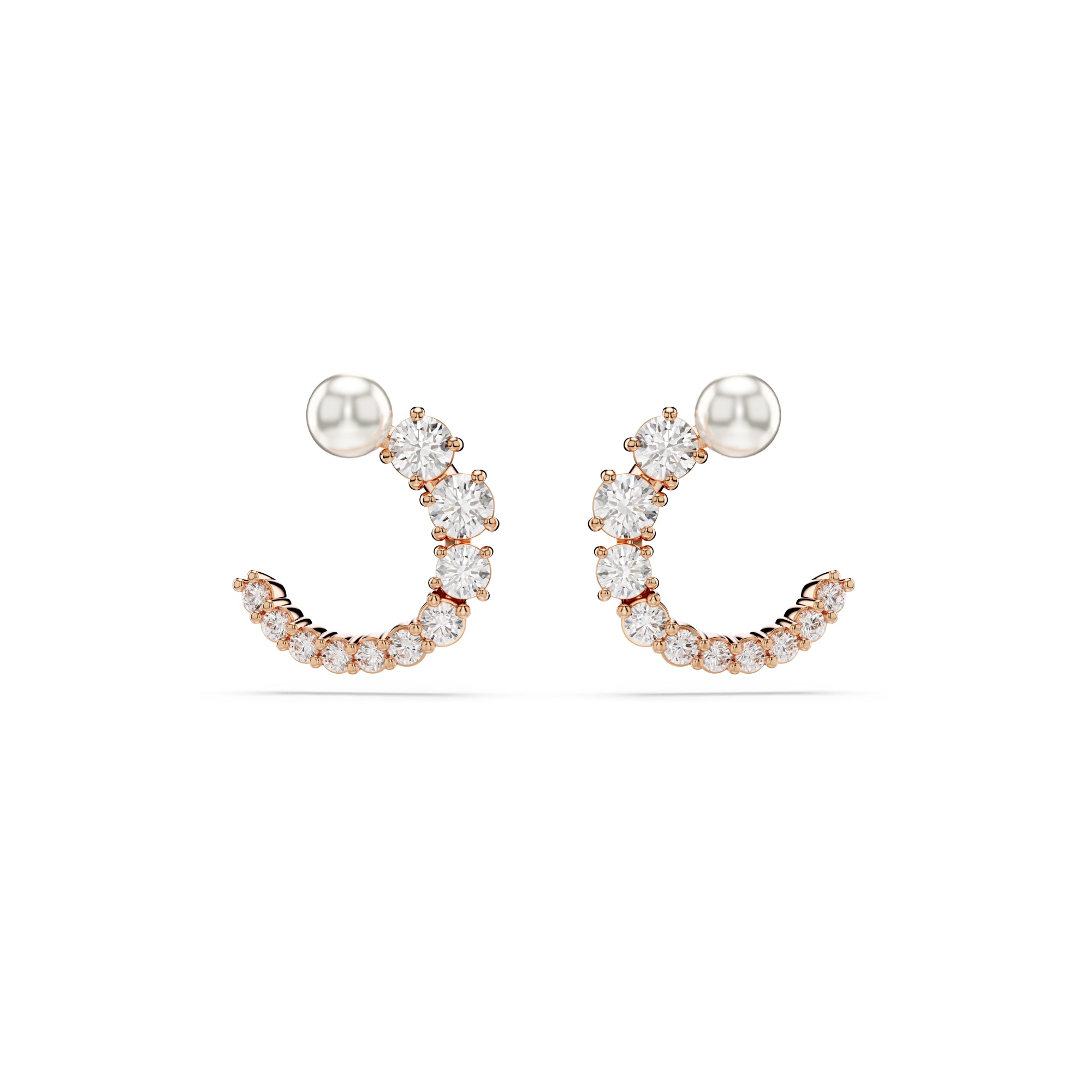 Swarovski Ohrringe  roségold