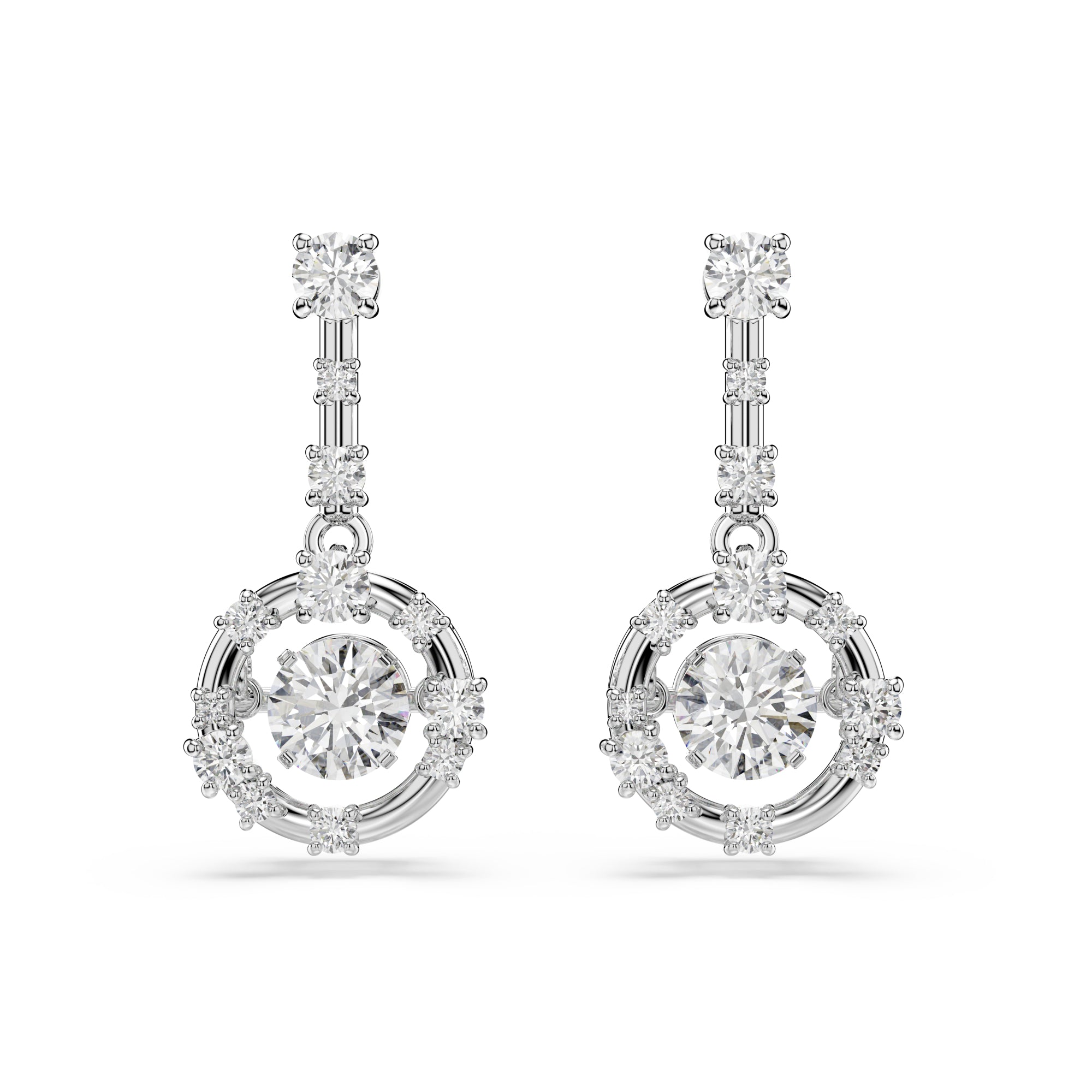 Swarovski Ohrringe  silber
