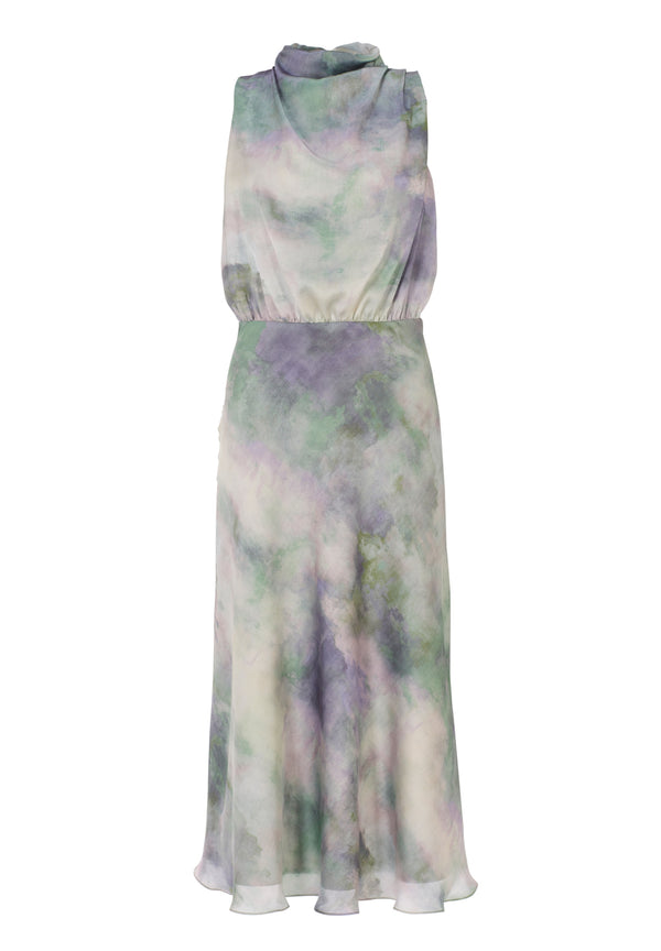 Swing Cocktailkleider  grün