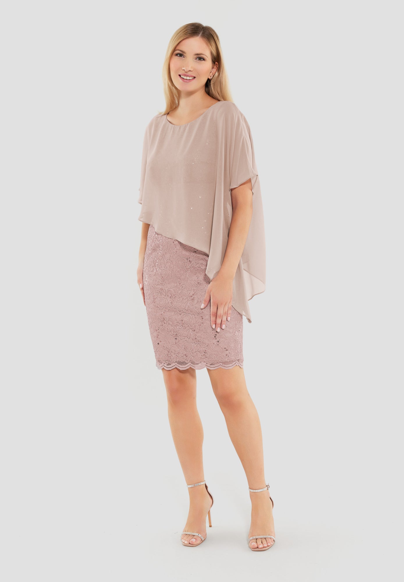 Swing Cocktailkleider  rosa