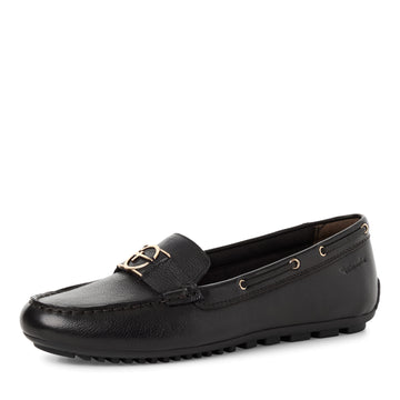 Leder-Mokassin Slipper