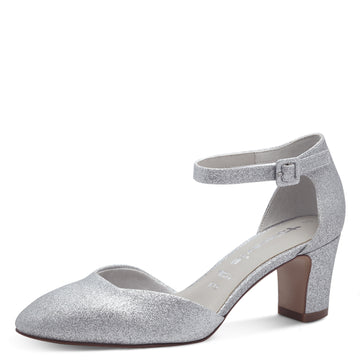 Pumps mit Blockabsatz