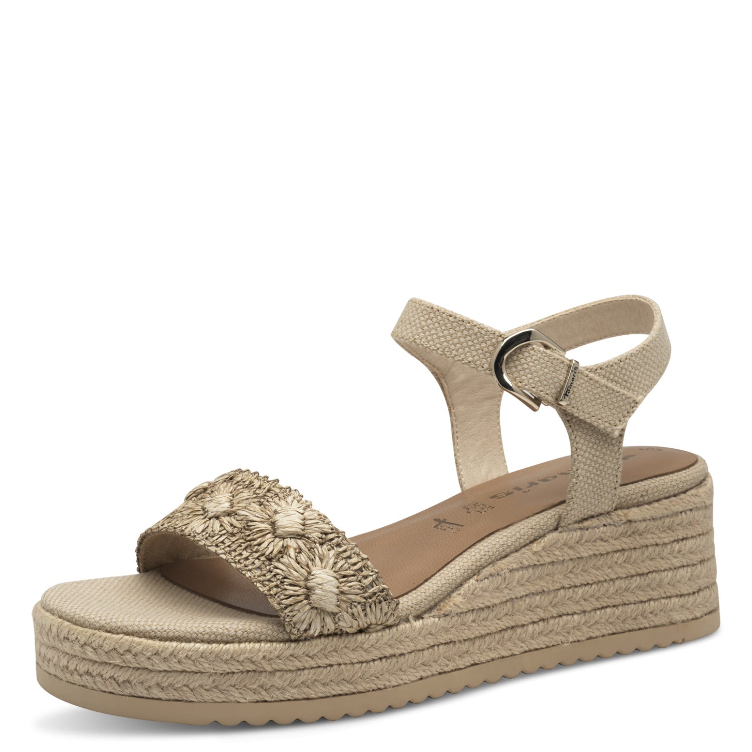 Tamaris Sandalen  beige