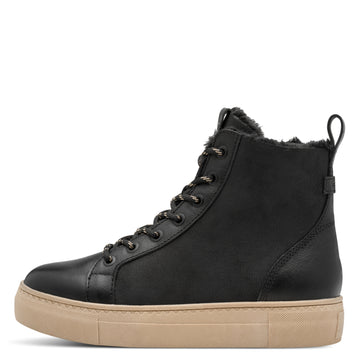Schnürstiefelette mit Warmfutter