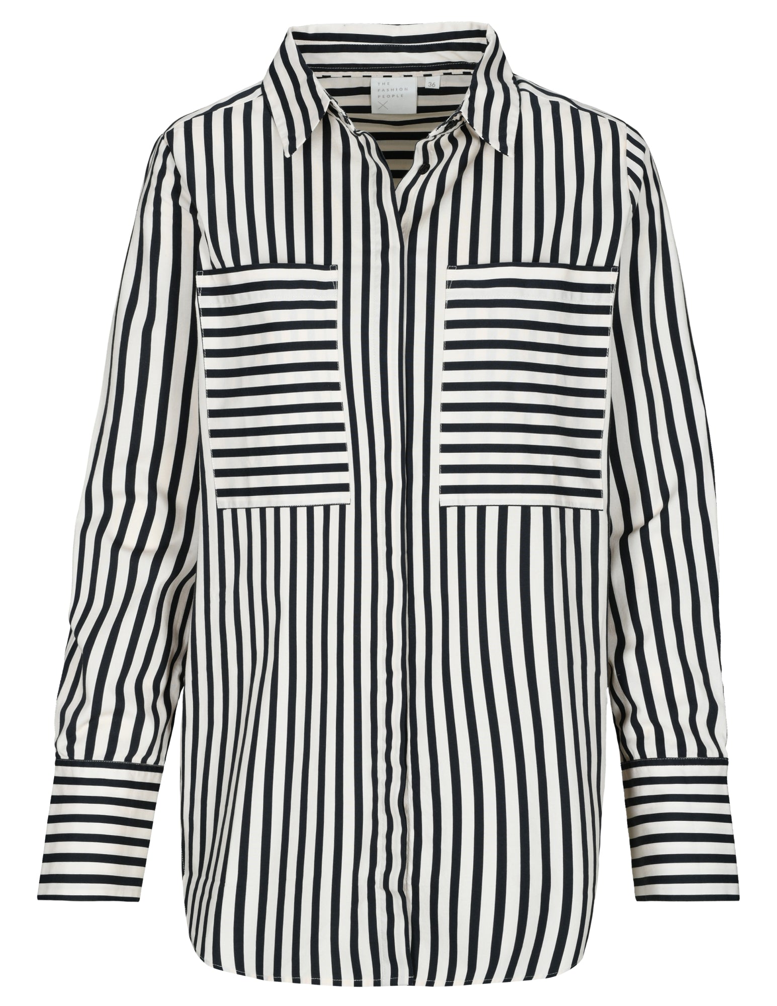 The Fashion People Blusen  grau