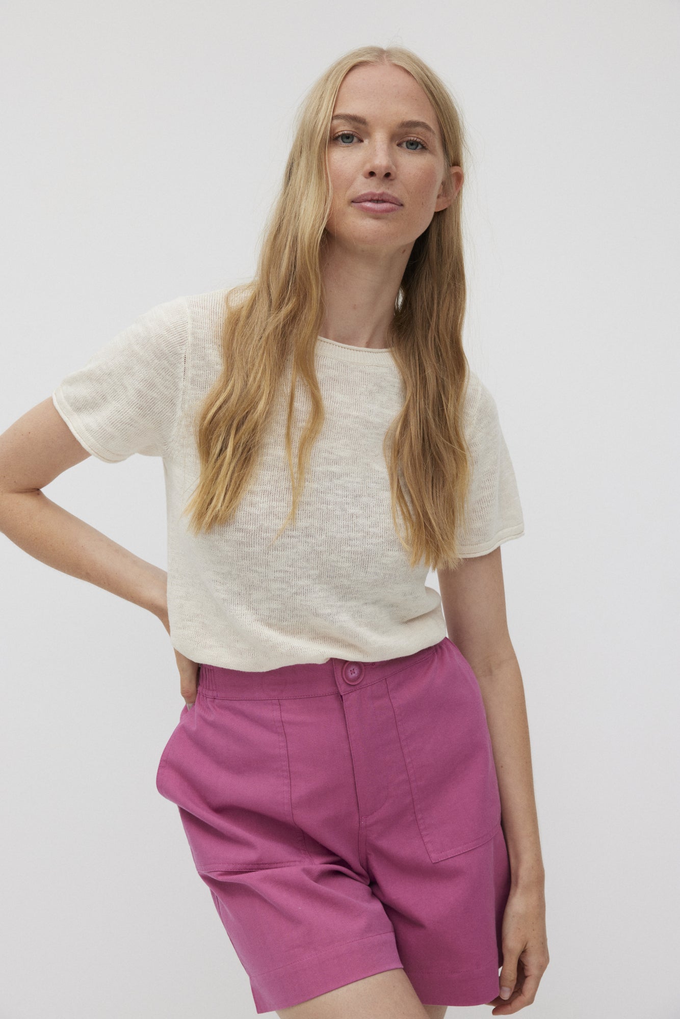 The Fashion People Shorts  pink