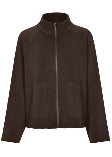 VELVET TOUCH Jacke mit Stehkragen