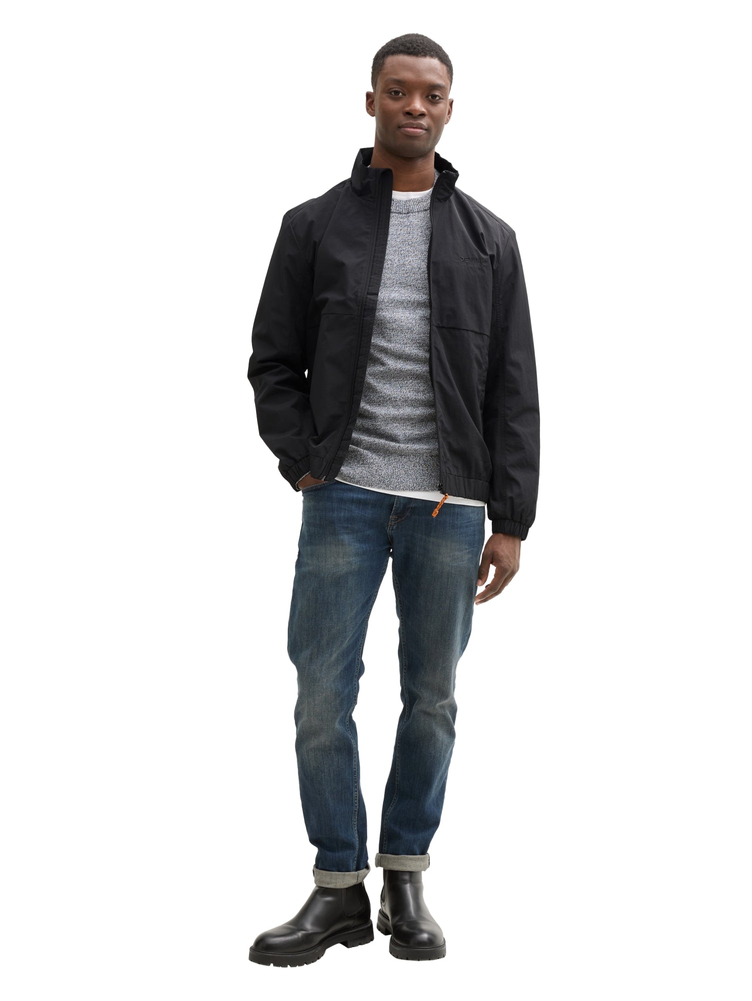 Tom Tailor Denim Jacken & Mäntel  schwarz