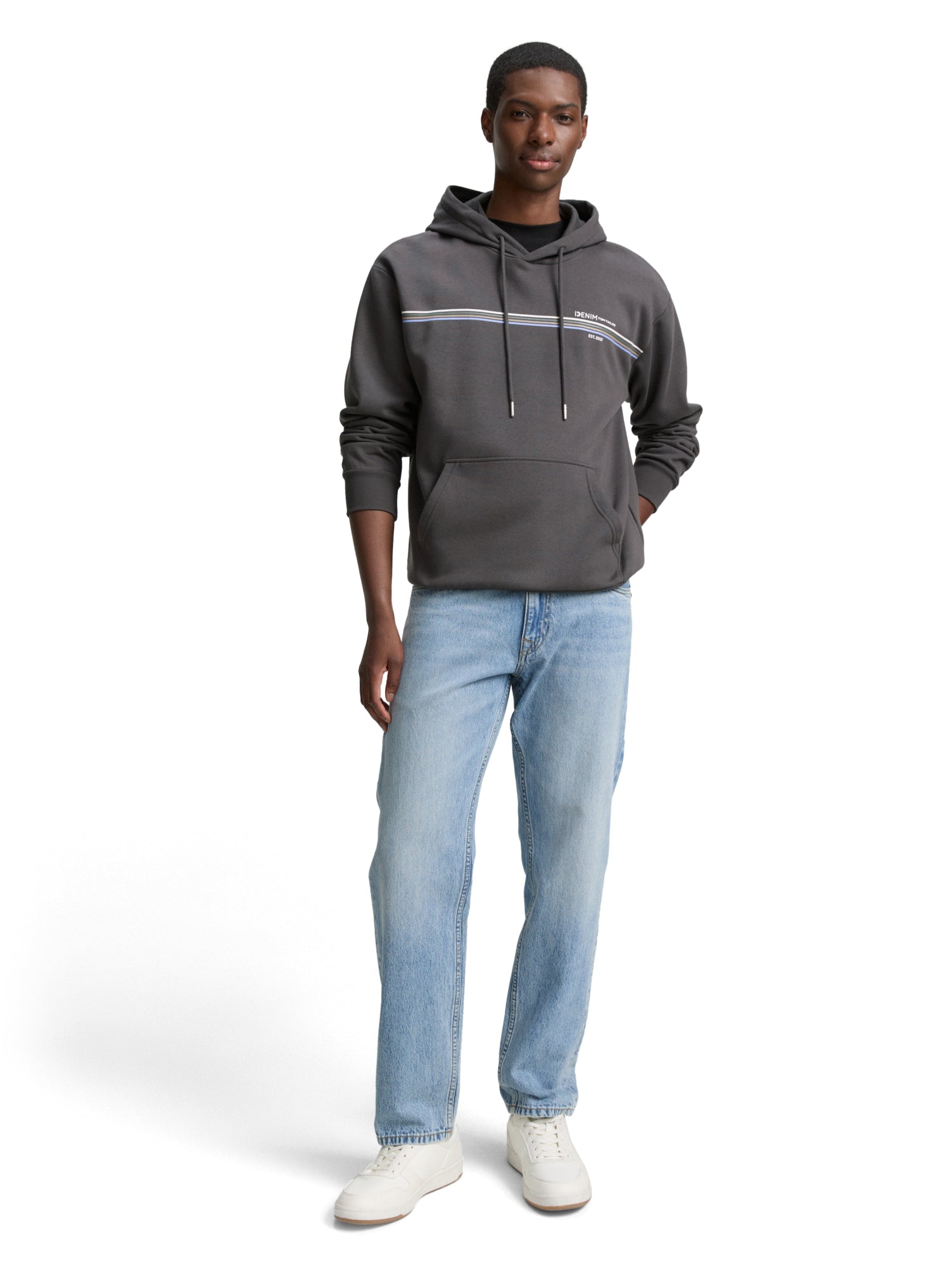 Tom Tailor Denim Hoodies  dunkelgrau