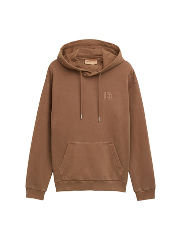 Hoodie mit Overdye-Effekt