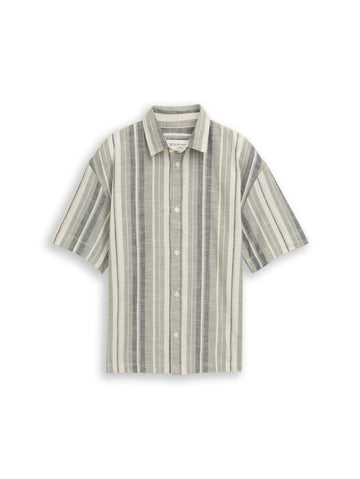 Loose Fit Hemd mit Streifen