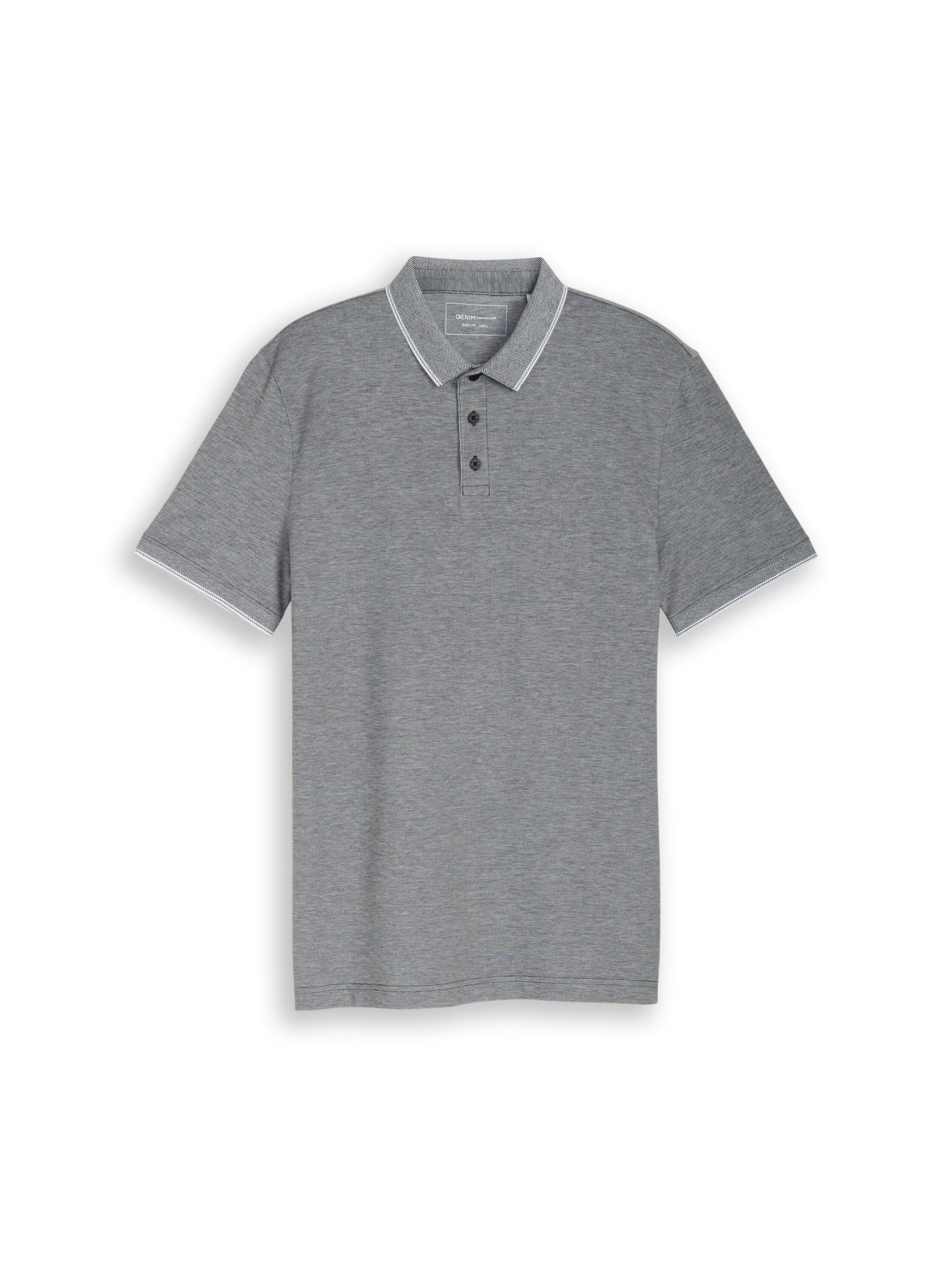 Tom Tailor Denim Poloshirts  dunkelgrau