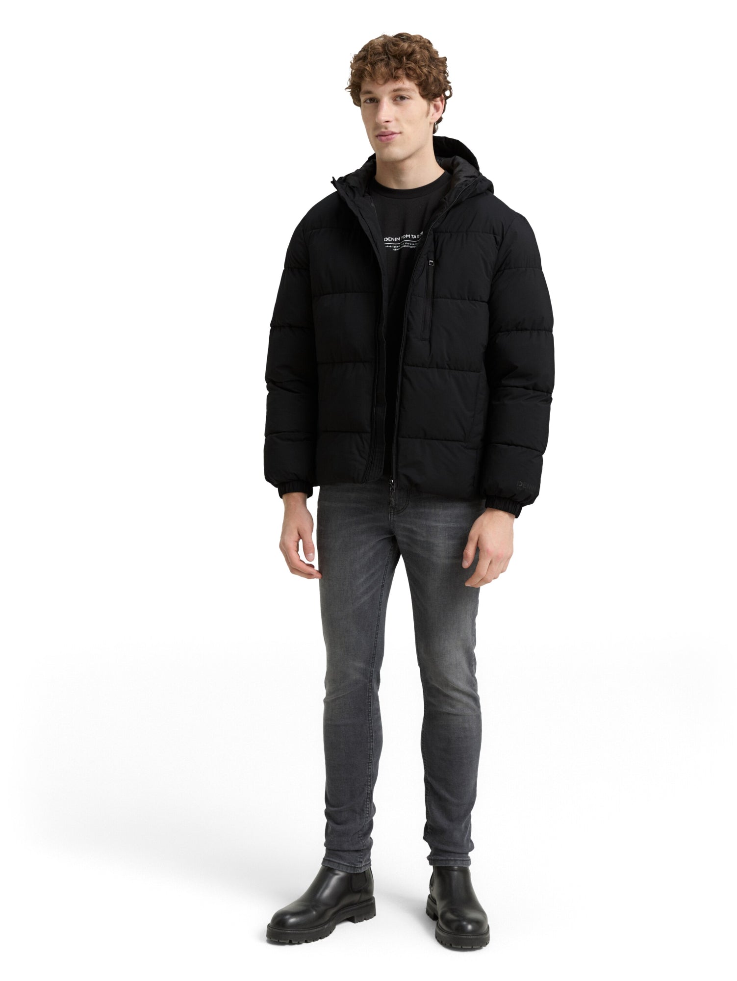 Tom Tailor Denim Hoodies  schwarz