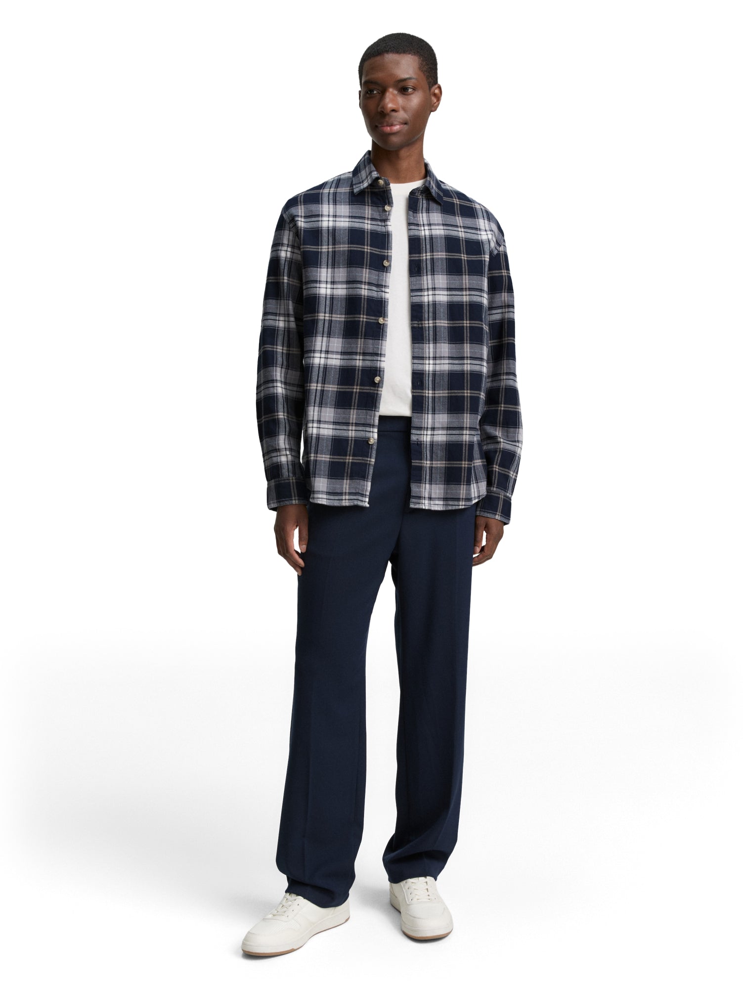 Tom Tailor Denim Hemden  dunkelblau